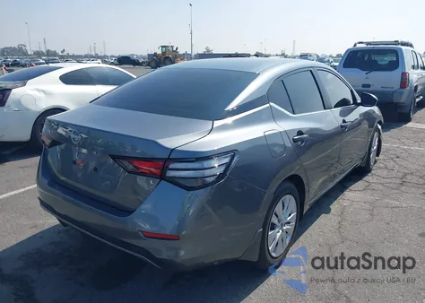 2025 Nissan Sentra S из США, поврежденный, VIN 3N1AB8BV9SY327109